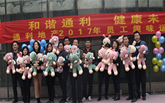 和谐通利  健康未来--2017年通利地产趣味运动会报道